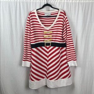 Plus size Christmas Sweater dress